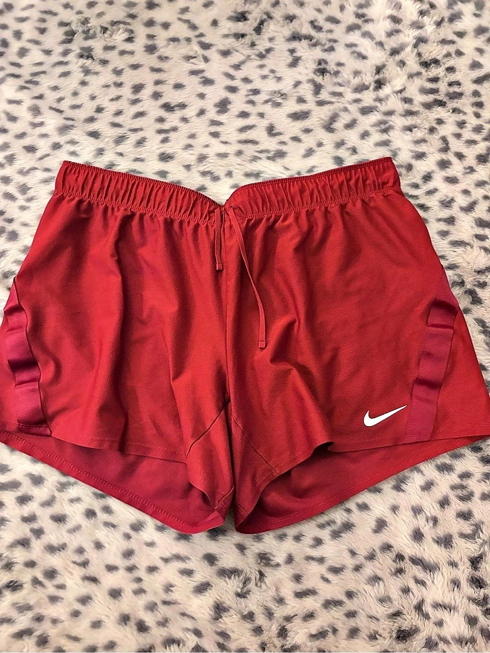 Nike Dri-FIT Just Do It Running Shorts Red XL